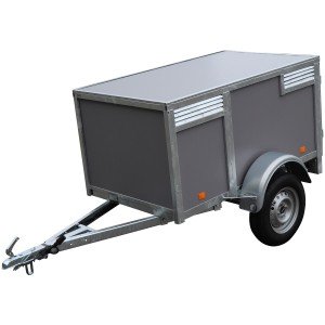 BW Trailers Hundetransportanhänger 3 Boxen 500 kg
