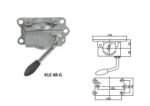 Winterhoff Abstellstütze RSR 48-600 mit Gussklemme