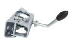 Stützrad-Klemmhalter Ø48 mm für Anhänger Seitenansicht