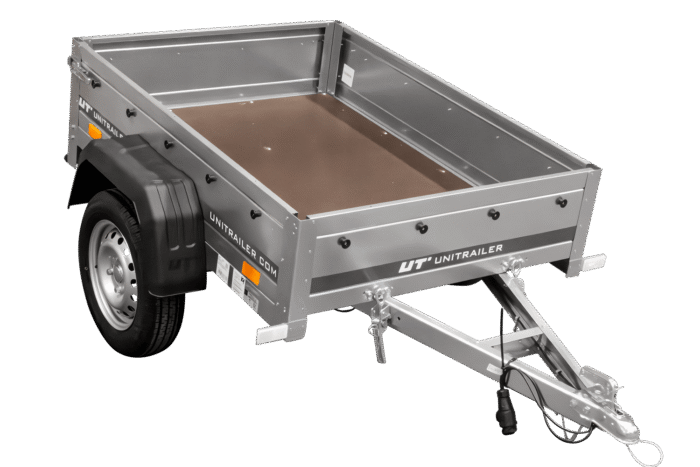 Unitrailer Garden Trailer 150 KIPP 150×106 cm mit Alu-Deckel