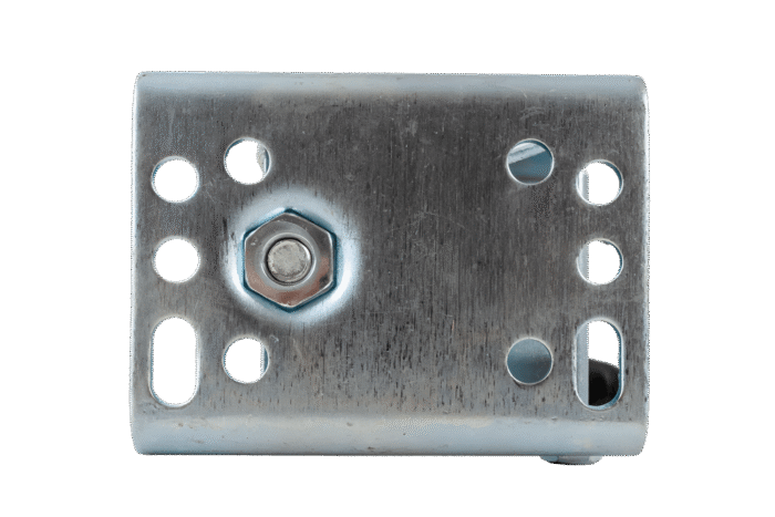 Montagehalter für Stützradrohr Ø60 mm am Rahmen