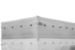 Garden Trailer 200 KIPP mit Flachplane und Aufsatzborden