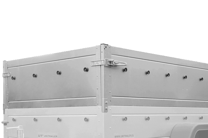 Unitrailer Garden Trailer 200 KIPP 200×106 cm mit Alu-Deckel