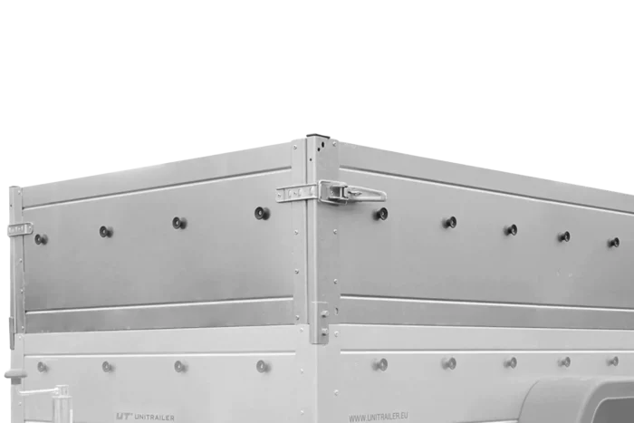 Garden Trailer 200 KIPP mit Flachplane und Aufsatzborden