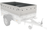 Unitrailer Garden Trailer 201 KIPP 200×125 cm mit Alu-Deckel