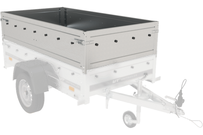 Unitrailer Garden Trailer 201 KIPP 200×125 cm mit Alu-Deckel