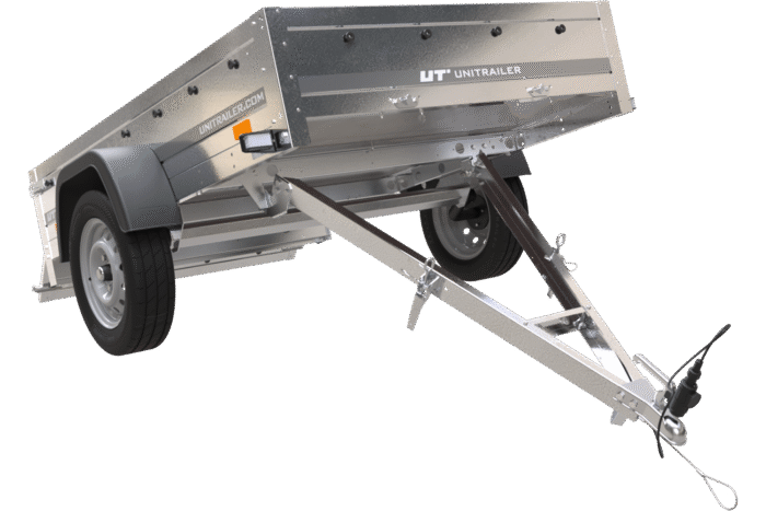 Unitrailer Garden Trailer 201 KIPP 200×125 cm mit Alu-Deckel