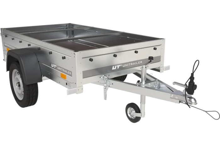 Garden Trailer 200 Kipp mit blauer Flachplane H-0