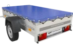 Garden Trailer 200 Kipp mit blauer Flachplane H-0
