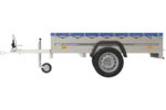 Garden Trailer 200 Kipp mit blauer Flachplane H-0