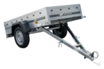 Einachsanhänger 200×106 – Garden Trailer 200 KIPP, Hochplane 150 cm – Bild 7