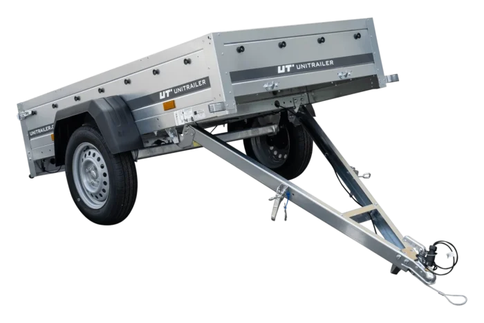 Einachsanhänger 200×106 – Garden Trailer 200 KIPP, Hochplane 150 cm – Bild 7