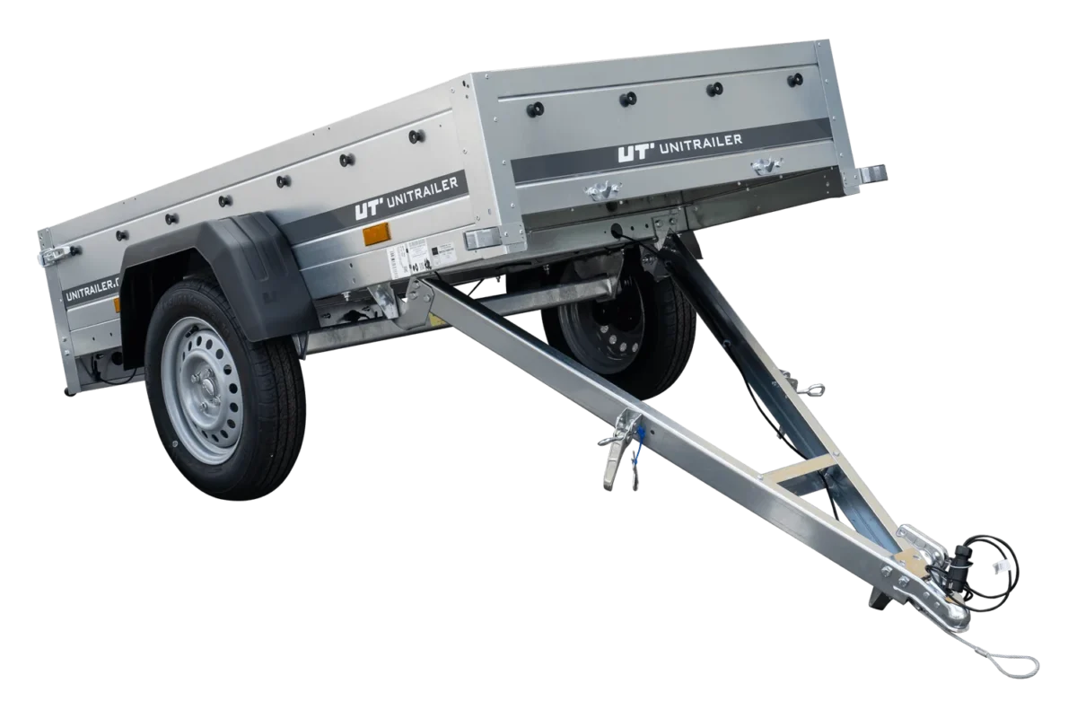 Garden Trailer 200 KIPP Blechanhänger 200×106 cm Seitenansicht