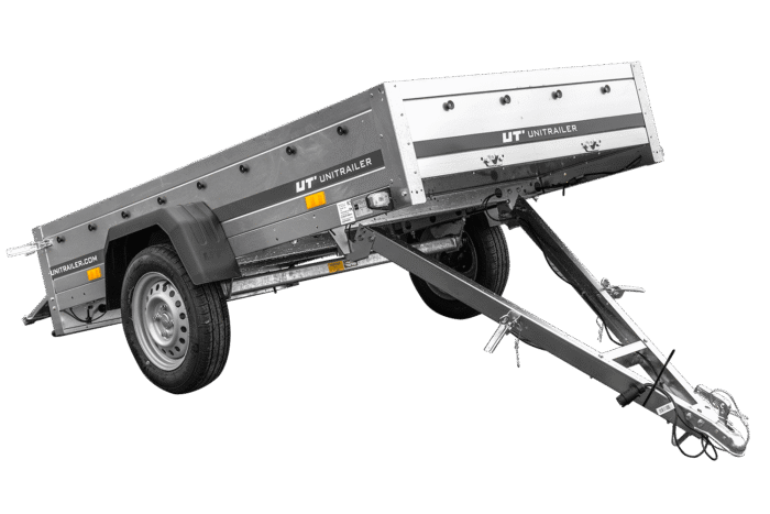 Unitrailer Garden Trailer 230 KIPP 230×125 cm mit Alu-Deckel