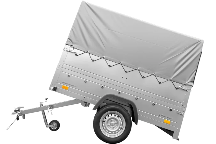 Einachsanhänger 200×106 – Garden Trailer 200 KIPP, Hochplane 150 cm – Bild 8
