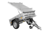 Unitrailer Garden Trailer 150 KIPP 150×106 cm mit Alu-Deckel