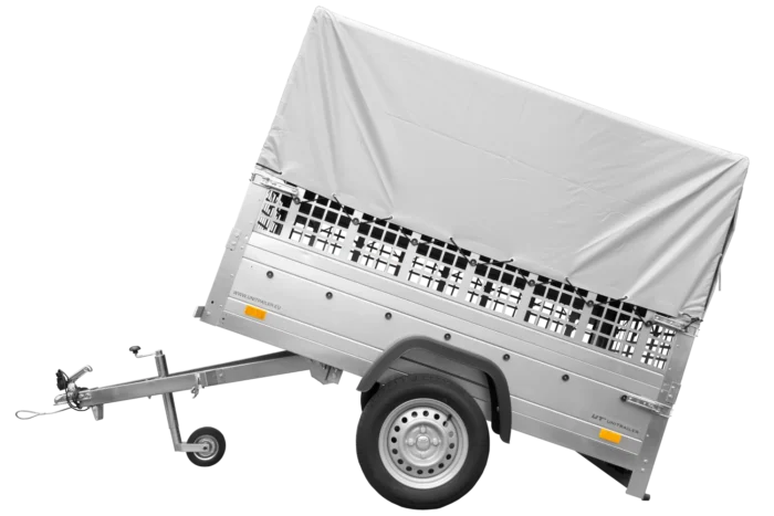 Verzinkter Rahmen mit 9-mm Antirutschboden am Garden Trailer 200