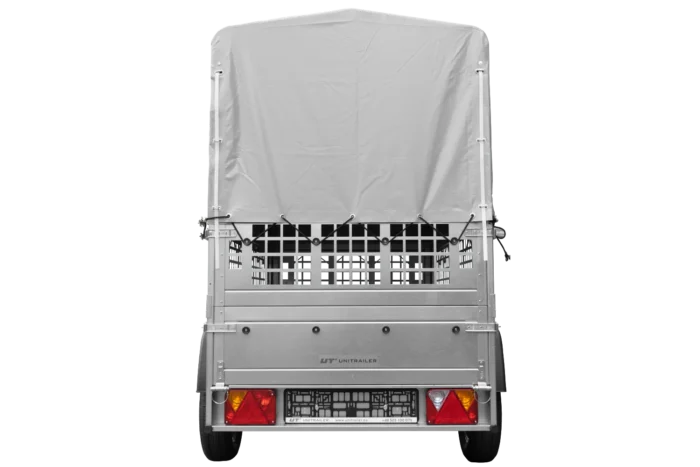 Verzinkter Rahmen mit 9-mm Antirutschboden am Garden Trailer 200