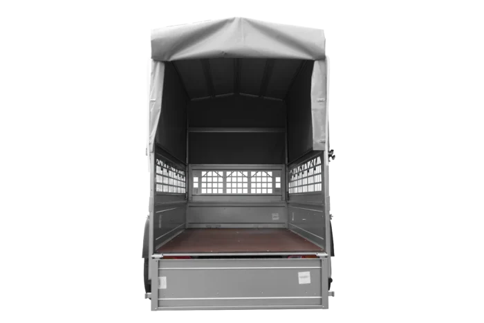 Verzinkter Rahmen mit 9-mm Antirutschboden am Garden Trailer 200