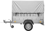 Verzinkter Rahmen mit 9-mm Antirutschboden am Garden Trailer 200