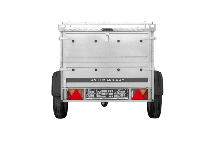 Unitrailer 150 KIPP 150×106 cm mit BIS-Seiten und Alu-Deckel