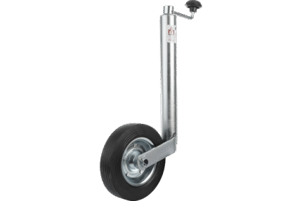 Stützrad Ø48 mm Unitrailer LB 48 an Anhänger