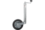 Kurbel mit Unitrailer Logo und Verstellmechanik