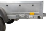Garden Trailer 230 KIPP mit montiertem Ersatzradhalter