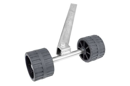 Rollenbock 40 cm für Bootsanhänger mit verstellbarem Winkel