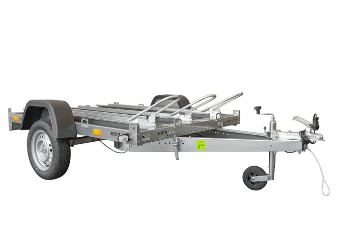 UNITRAILER MOTO 3 kippbarer Motorradanhänger für drei Motorräder