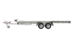 Zweiachsiger Autotransportanhänger 2700 kg mit V-Deichsel