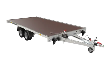 UNIPLAT 4020S P kippbarer Plateauanhänger 406×200