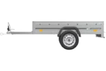 Heckbordwand klappbar am Garden Trailer 200 FD