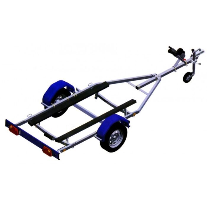 Einachs-Jet-Ski-Trailer 595 kg Nutzlast Seitenansicht